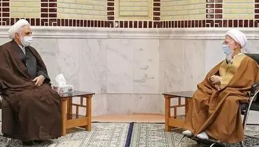 دیدار رئیس قوه قضائیه با آیت‌الله جوادی آملی: نیازمند رهنمودهای علما برای حل مسائل پیچیده‌ قضایی هستیم