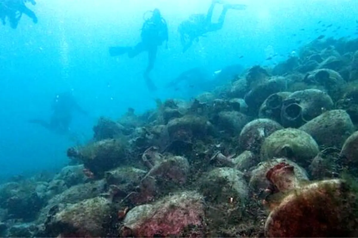 افتتاح نخستین موزه زیر آب با اشیاء ۲۵۰۰ ساله در یونان + فیلم