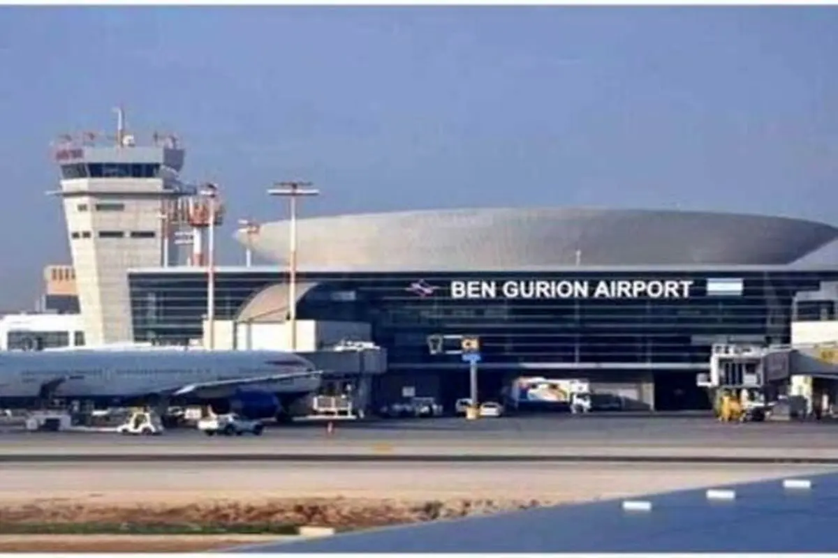 یک خودور آتش گرفت؛ فرودگاه بین‌المللی بن‌گورین اسرائیل تعطیل شد