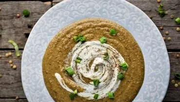 طرز تهیه آش عدس متفاوت