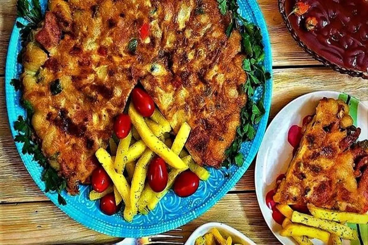 طرز تهیه کوکو ماکارونی خوشمزه