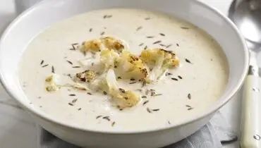 طرز تهیه آش بلغور با شیر آسان