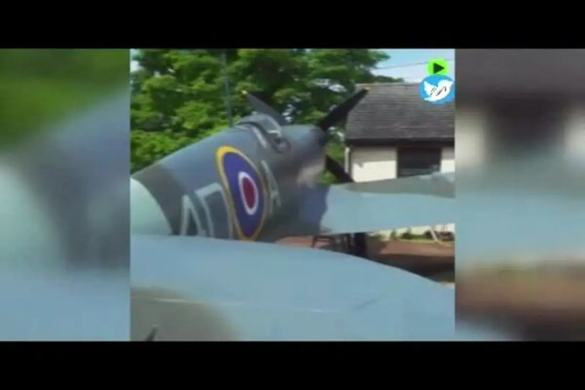 ویدیویی باورنکردنی از ساخت هواپیمای جنگنده توسط یک انگلیسی در خانه! + فیلم