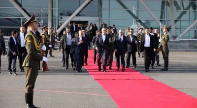 پزشکیان از ارمنستان راهی بلاروس شد