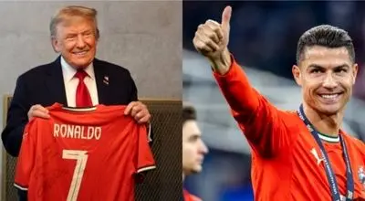 سلفی رونالدو در کاخ سفید با حضور اینفانتینو و ایلان ماسک و جورجینا+عکس و فیلم 