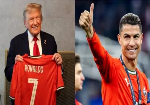 پست اینستاگرامی و جنجالی کریستیانو رونالدو بعد از دیدار با ترامپ