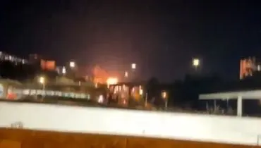 لحظه برخورد سهمگین موشک‌های ایرانی به قلب اسرائیل + فیلم
