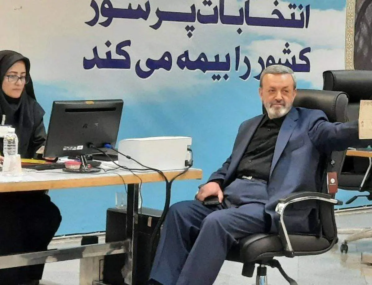حضور محمدرضا اسکندری در وزارت کشور برای انتخابات ۱۴۰۳+ عکس
