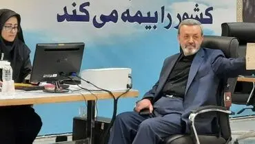 حضور محمدرضا اسکندری در وزارت کشور برای انتخابات ۱۴۰۳+ عکس
