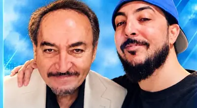شهیار قنبری به سوگ فرزندش نشست