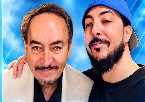 شهیار قنبری به سوگ فرزندش نشست