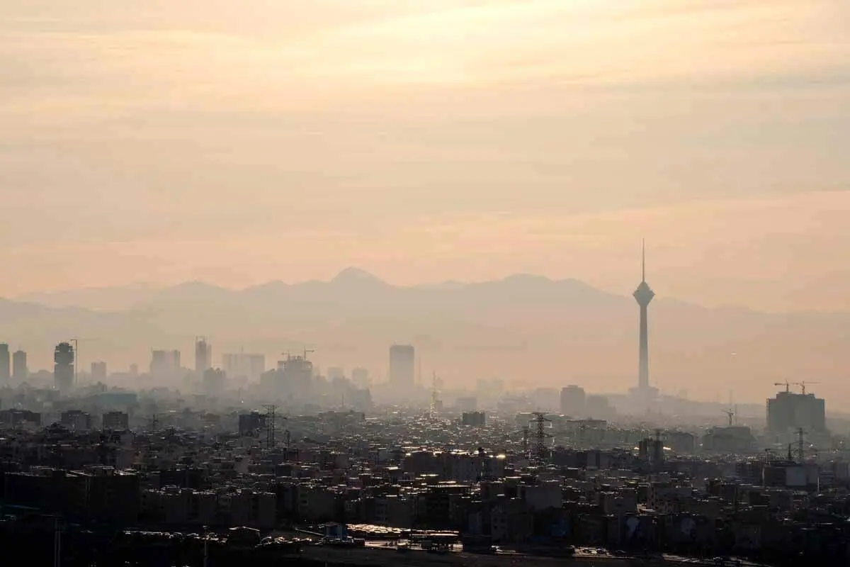 شاخص کیفیت هوای تهران چند؟