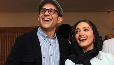 بابک حمیدیان و مینا ساداتی در یک قاب دوست‌داشتنی