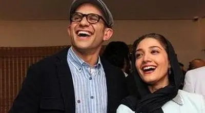 بابک حمیدیان و مینا ساداتی در یک قاب دوست‌داشتنی