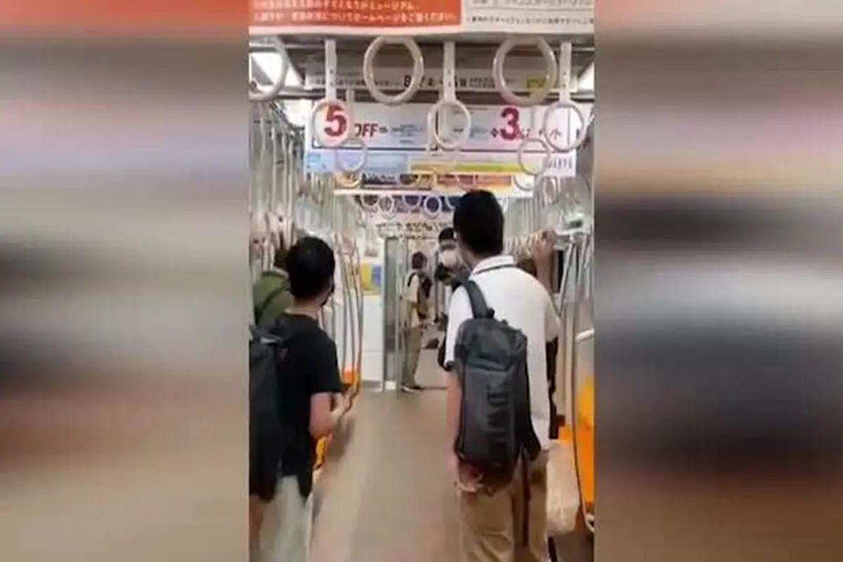 ۱۰ مجروح در حمله با چاقو در متروی توکیو + فیلم