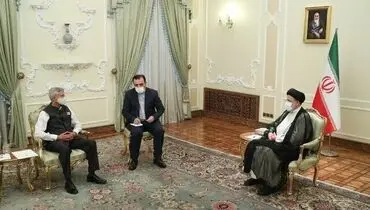 رئیسی در دیدار وزیر خارجه هند: گام‌های جدیدی در توسعه مناسبات تهران- دهلی نو برداریم