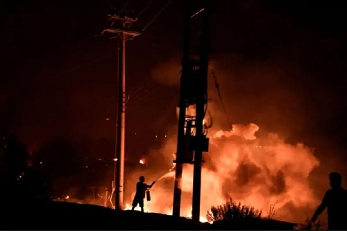 تصاویر هولناک از آوار به جا مانده از آتش‌سوزی در کالیفرنیا + فیلم