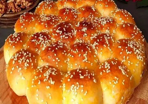 طرز تهیه  تهیه نان عربی مخصوص ماه رمضان در ماهیتابه
