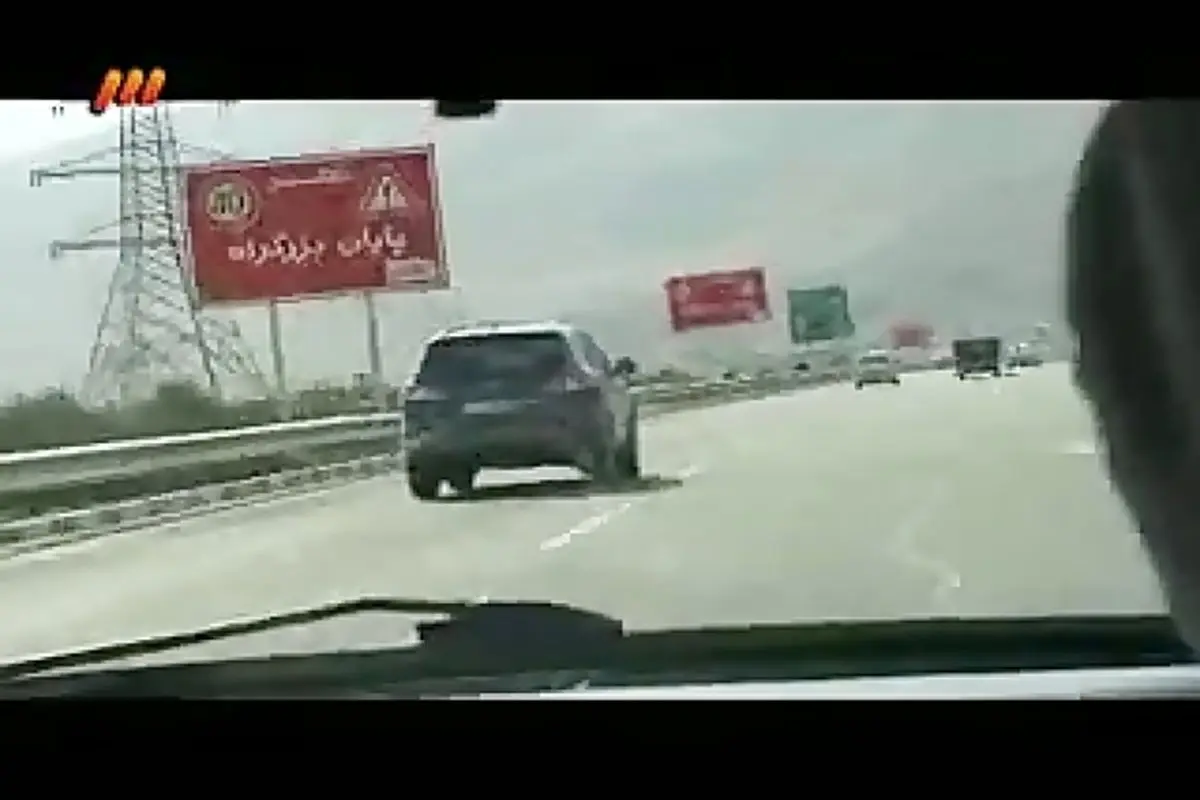 تعقیب و گریز هالیوودی پلیس تهران با یک راننده + فیلم