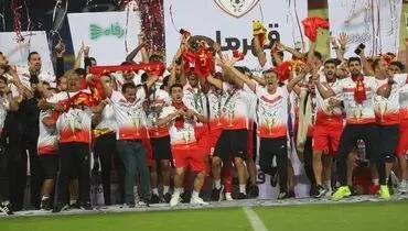 لحظات پایانی فینال جام حذفی و جشن شاگردان نکونام + فیلم