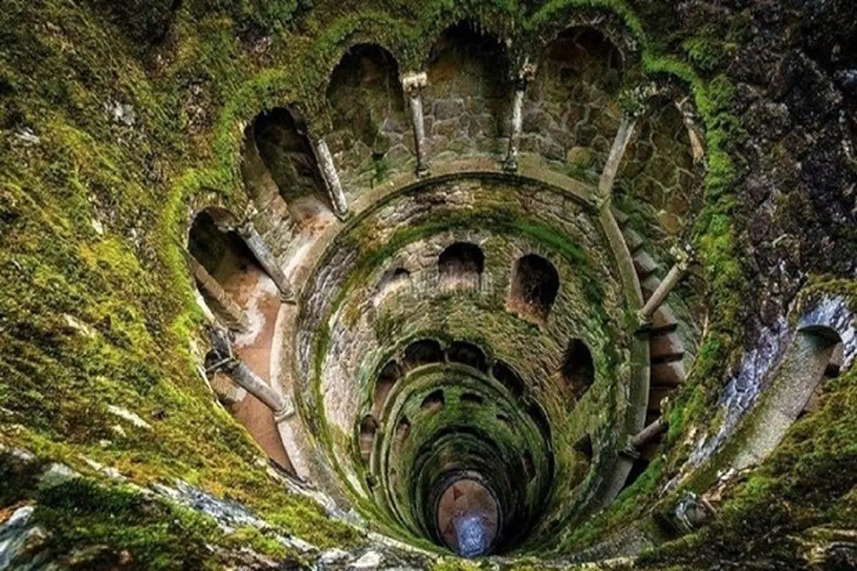 چاه مارپیچی در پرتغال که به مرکز زمین می‌ رسد + تصاویر