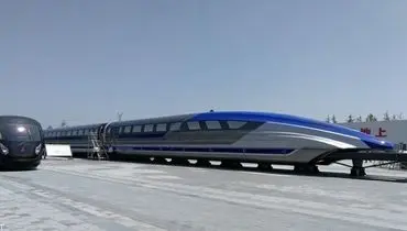 سریع‌ترین وسیله نقلیه زمینی جهان؛ قطاری سریع‌تر از هواپیما! + فیلم