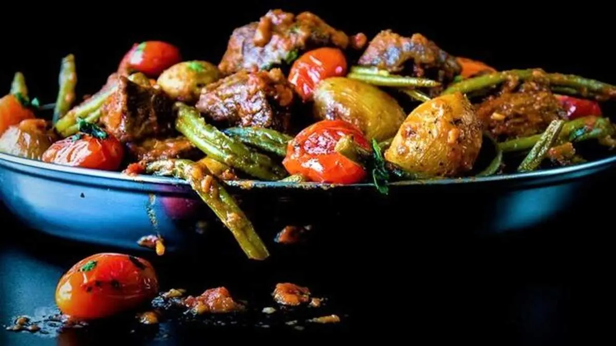 طرز تهیه خوراک لوبیا سبز خوشمزه
