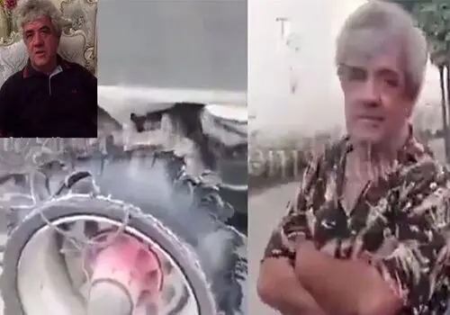 یک نفر بیرون از ورزشگاه قائم‌شهر کشته شد!