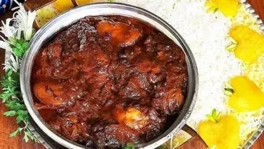 طرز تهیه خورش آلو سیاه راحت و مقوی