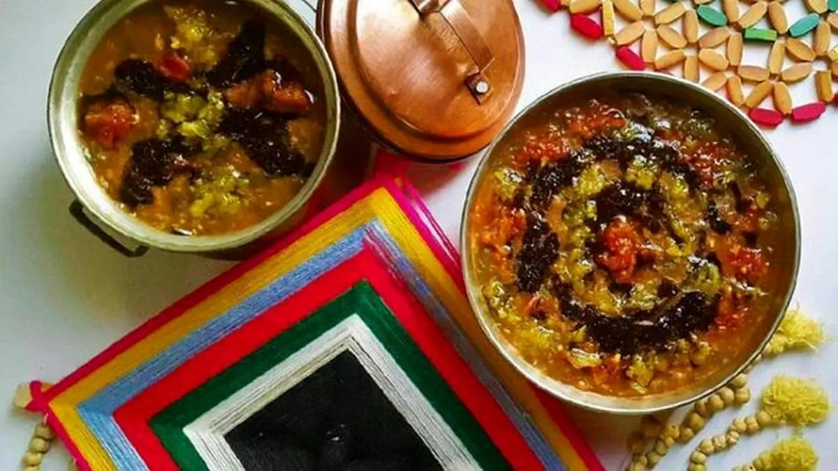 طرز تهیه آش اُماج خوشمزه