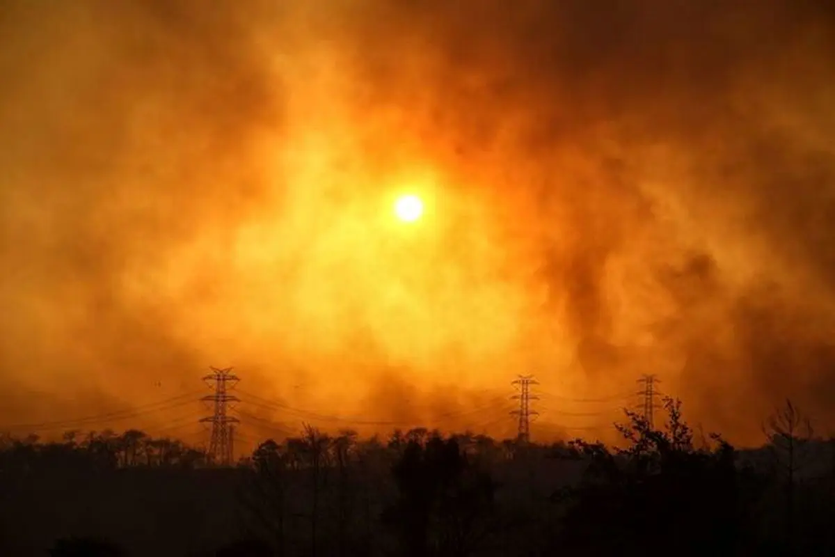 آتش سوزیهای مهیب در جنگلهای مناطق مختلف ترکیه