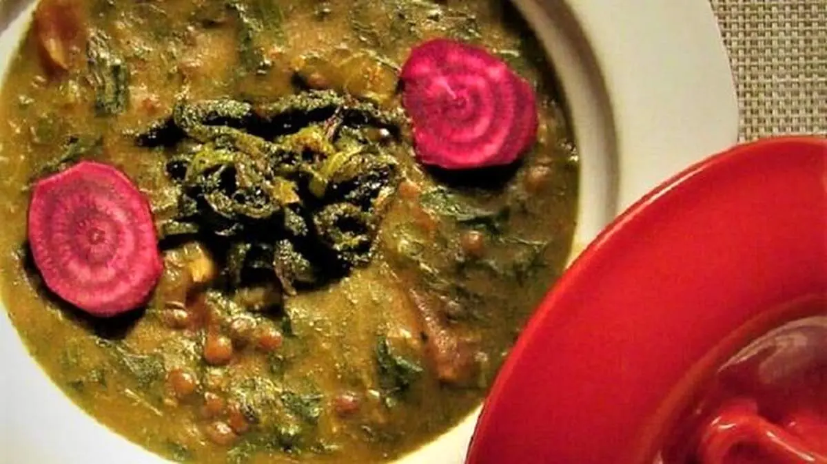 طرز تهیه آش هالاو
