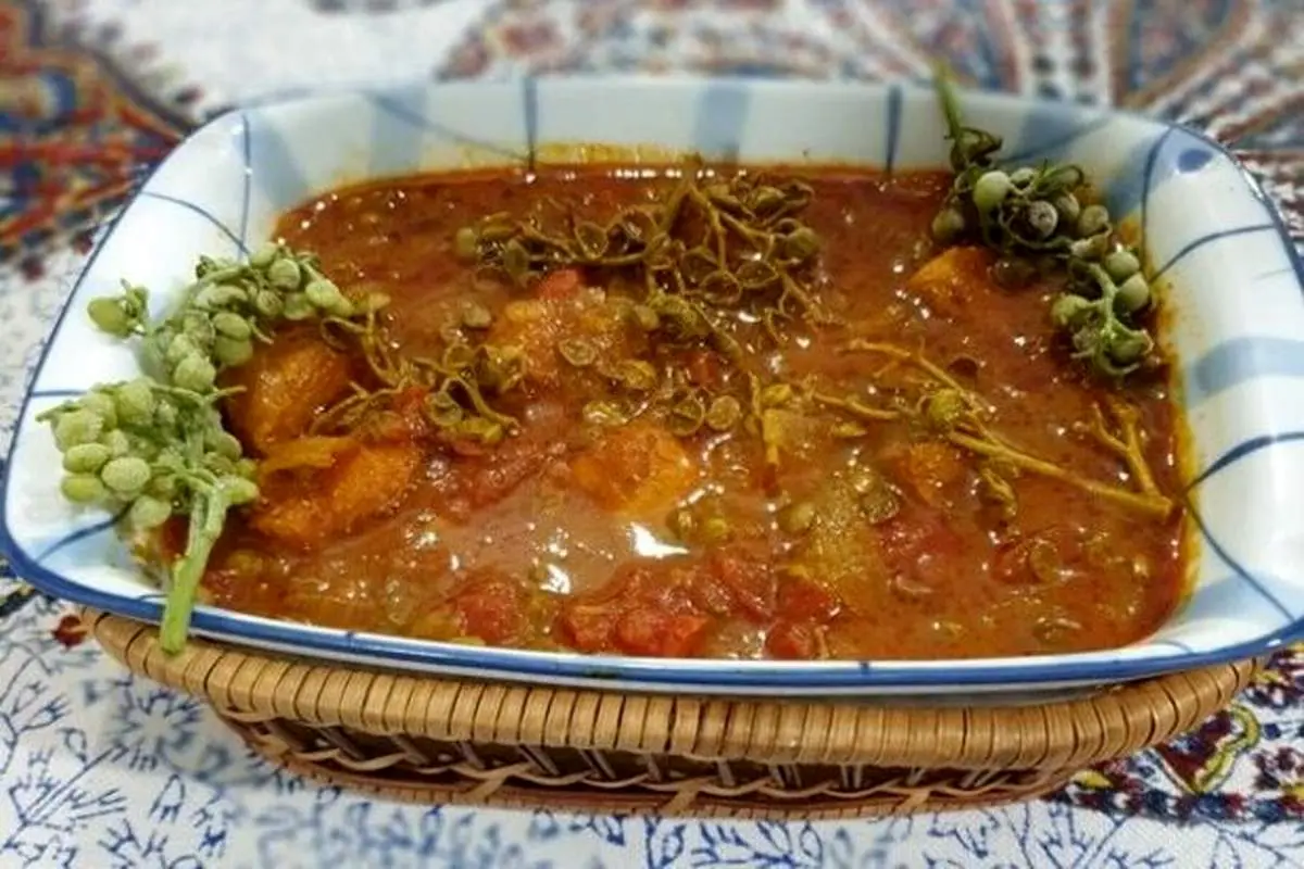 طرز تهیه خورش پسته کوهی