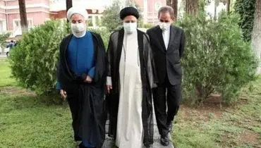 روحانی به رئیسی: آقا مبارک باشد! + فیلم