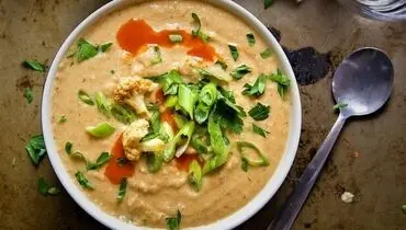 طرز تهیه سوپ گل کلم، خوشمزه و مقوی