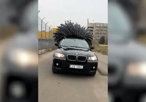 ببینید | برخورد یک خودروی BMW در مسابقات رالی با تماشاچیان