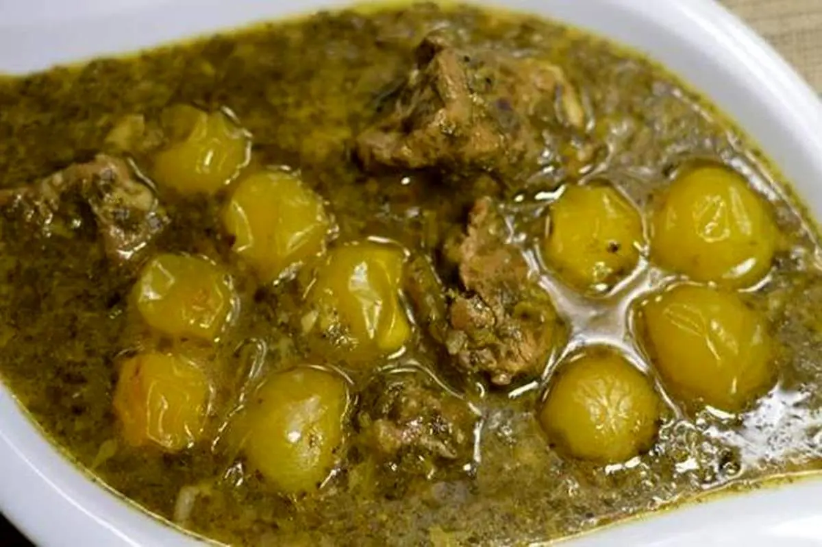 طرز تهیه خورش نعناع، جعفری و گوجه فرنگی