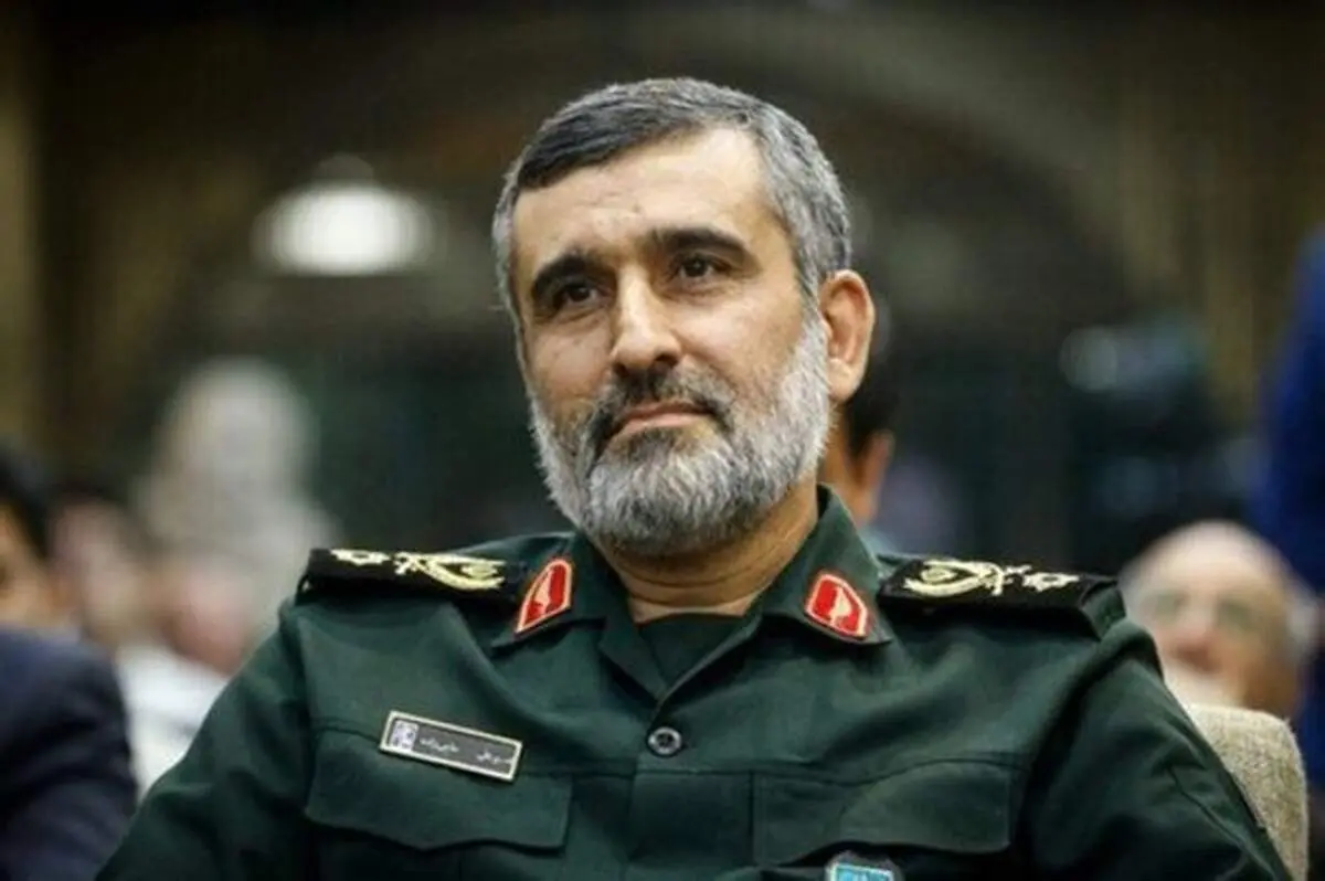 عکسی از سردار حاجی زاده در اتاق جلسه وزارت خارجه اسرائیل