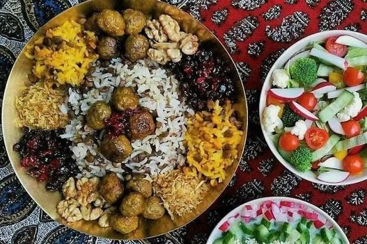 طرز تهیه عدس پلوی ساده و خوشمزه با گوشت