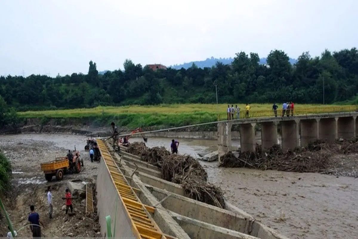 خسارات ناشی از سیلاب در مازندران