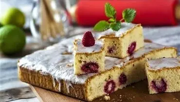 طرز تهیه کیک پسته ای یوهانس بر آلمانی