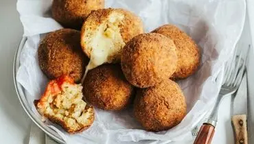 طرز تهیه توپک سوخاری ایتالیایی خوشمزه