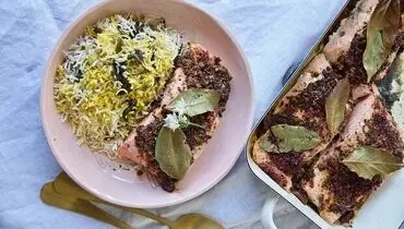 طرز تهیه والک پلو مجلسی یا سیرک پلو مجلسی