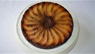 طرز تهیه پودینگ گلابی و زنجبیل