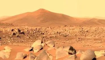 تصویری شگفت انگیز از دهانه‌های روی مریخ