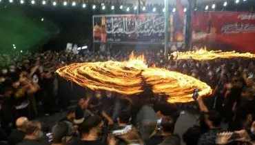 آیین مشعل گردانی نجفی‌های مقیم تهران
