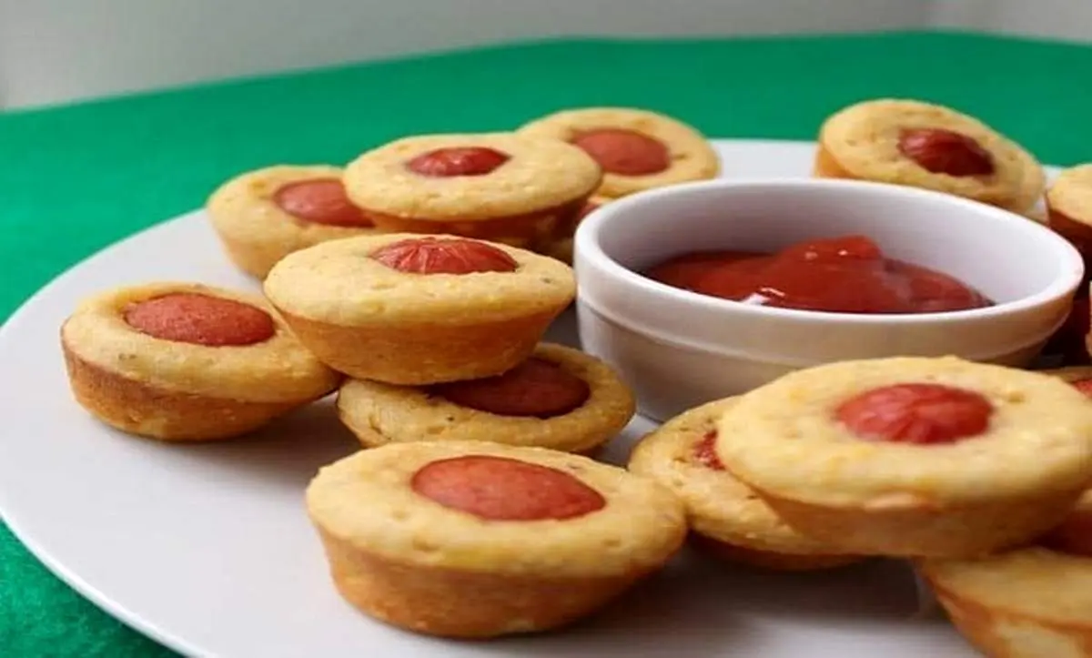 طرز تهیه مافین هات داگ خوشمزه