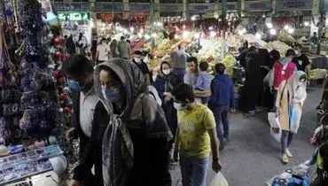 تذکر حضوری کادر درمان با بلندگو در بازار تهران + فیلم