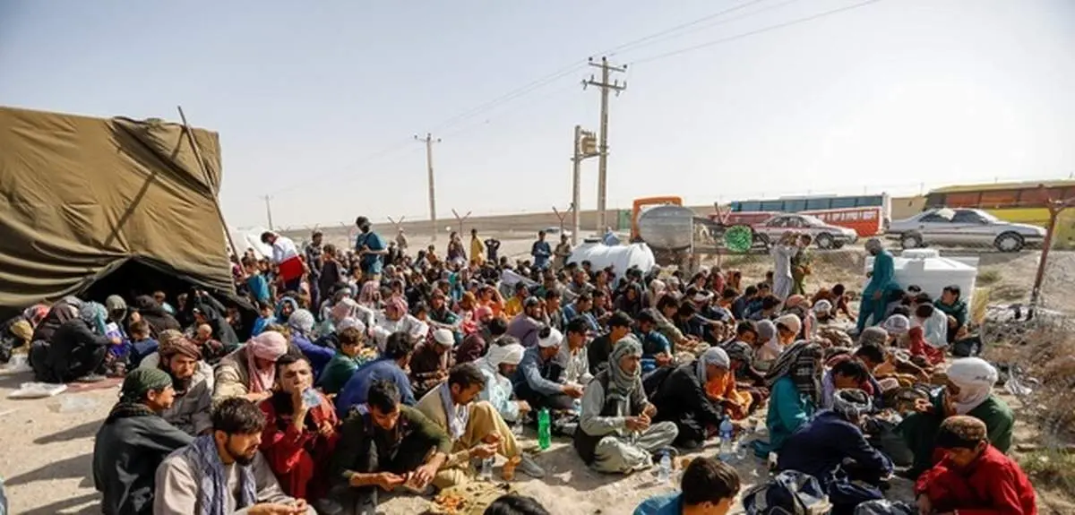 وضعیت جنگ‌ زدگان افغانستانی در مرز ایران