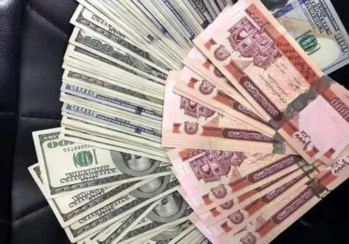 پول افغانستان از دلار پیشی گرفت